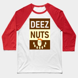 DEEZ NUTS SMILE UP Baseball T-Shirt